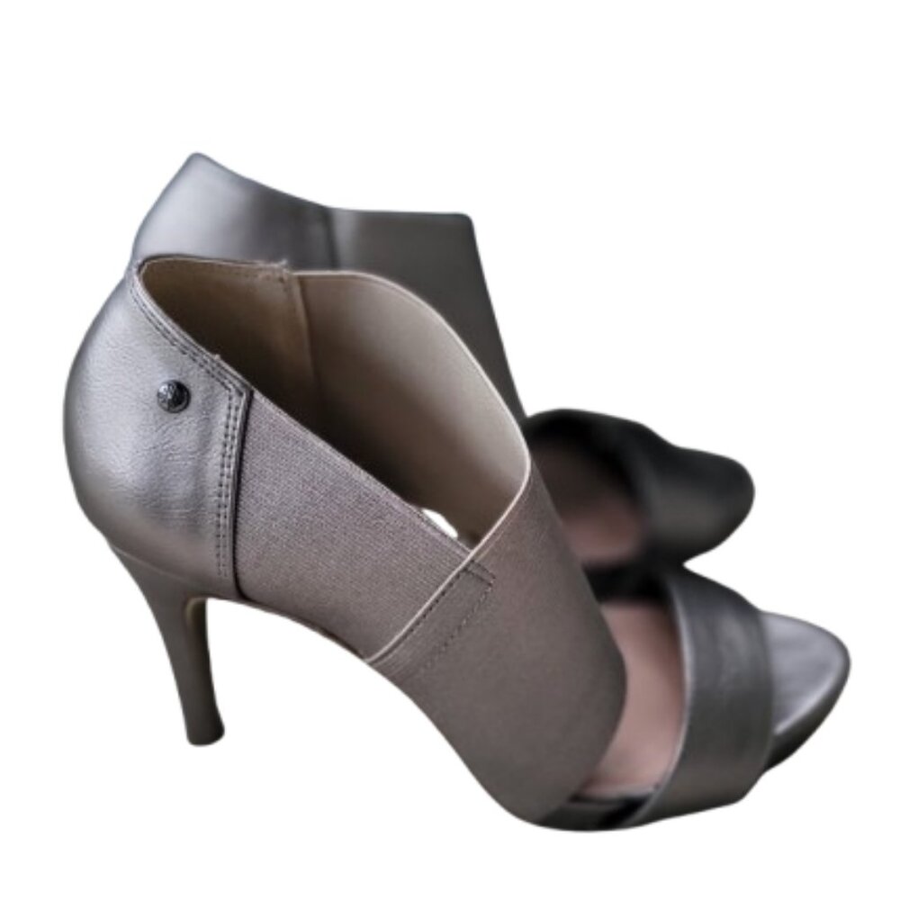 Simply Vera Women’s Heels Dress Shoes Metallic Pewter - Size 9 - Picture 7 of 12